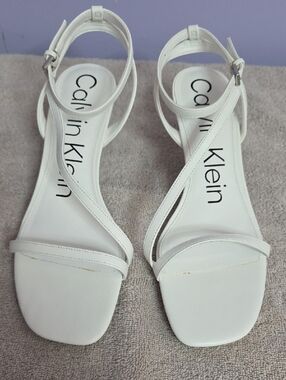 calvin klein women's fairy dress sandals Calvin Klein | Shoes | Calvin Klein Womens Fairy Dress Sandals Dark Blue Medium